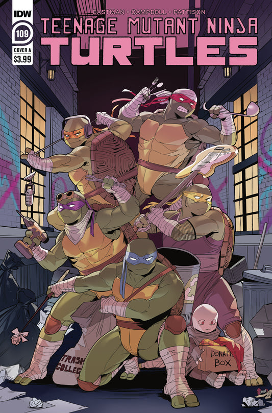 TMNT ONGOING #109 CVR A NISHIJIMA 2020 COMIC BOOK IDW PUBLISHING   