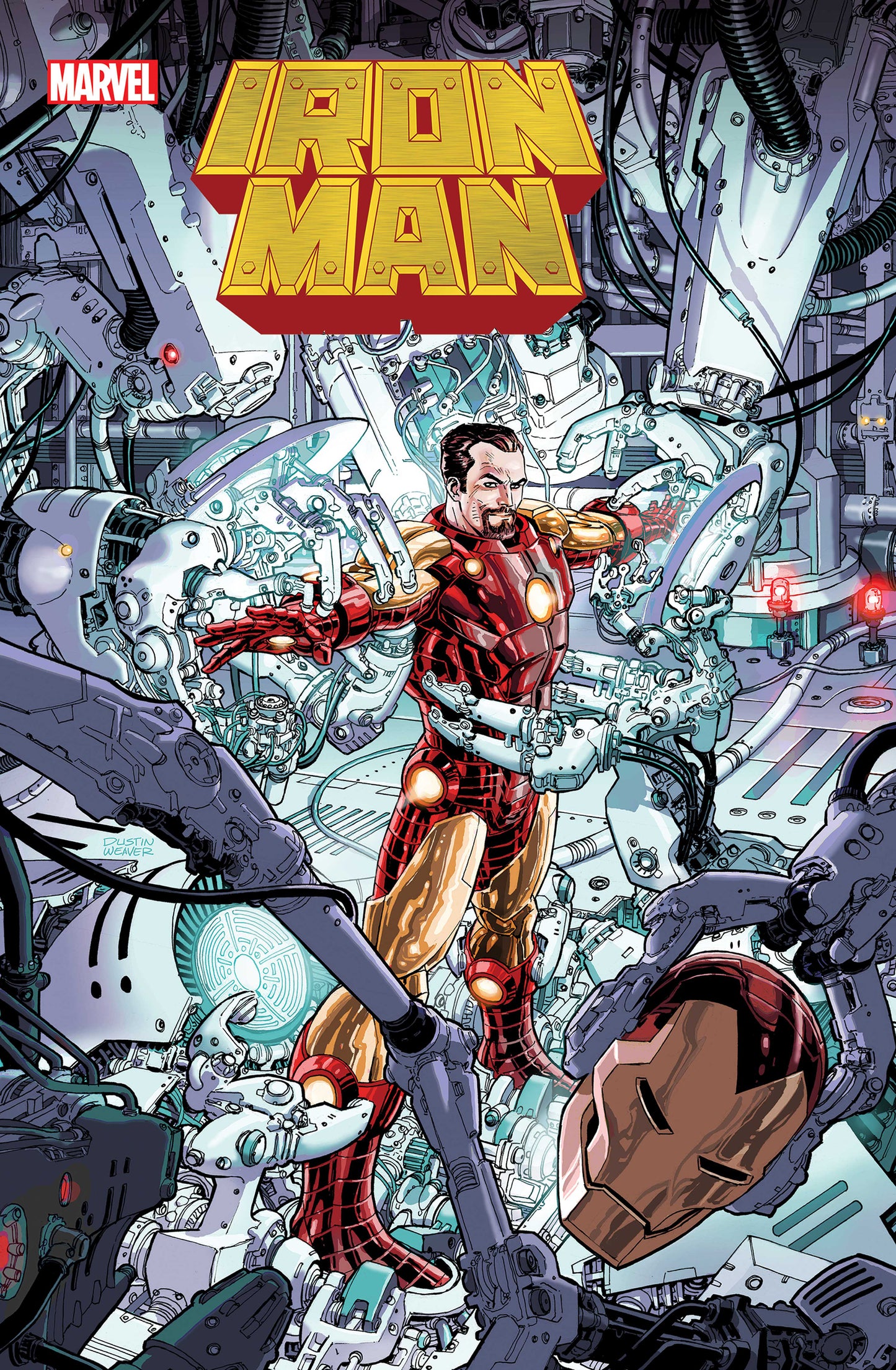 IRON MAN #1 WEAVER VARIANT 2020 Iron Man MARVEL COMICS