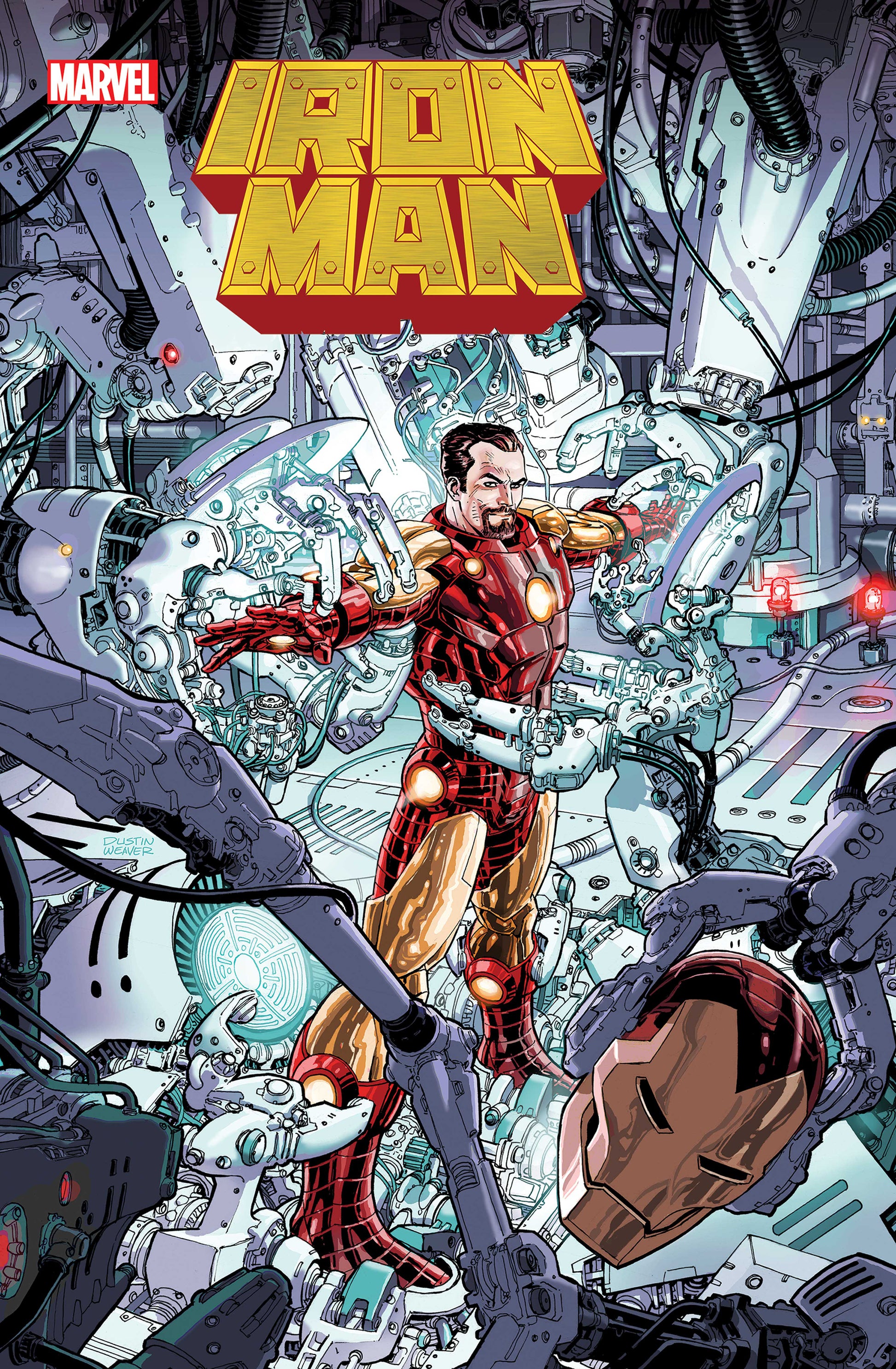 IRON MAN #1 WEAVER VARIANT 2020 Iron Man MARVEL COMICS