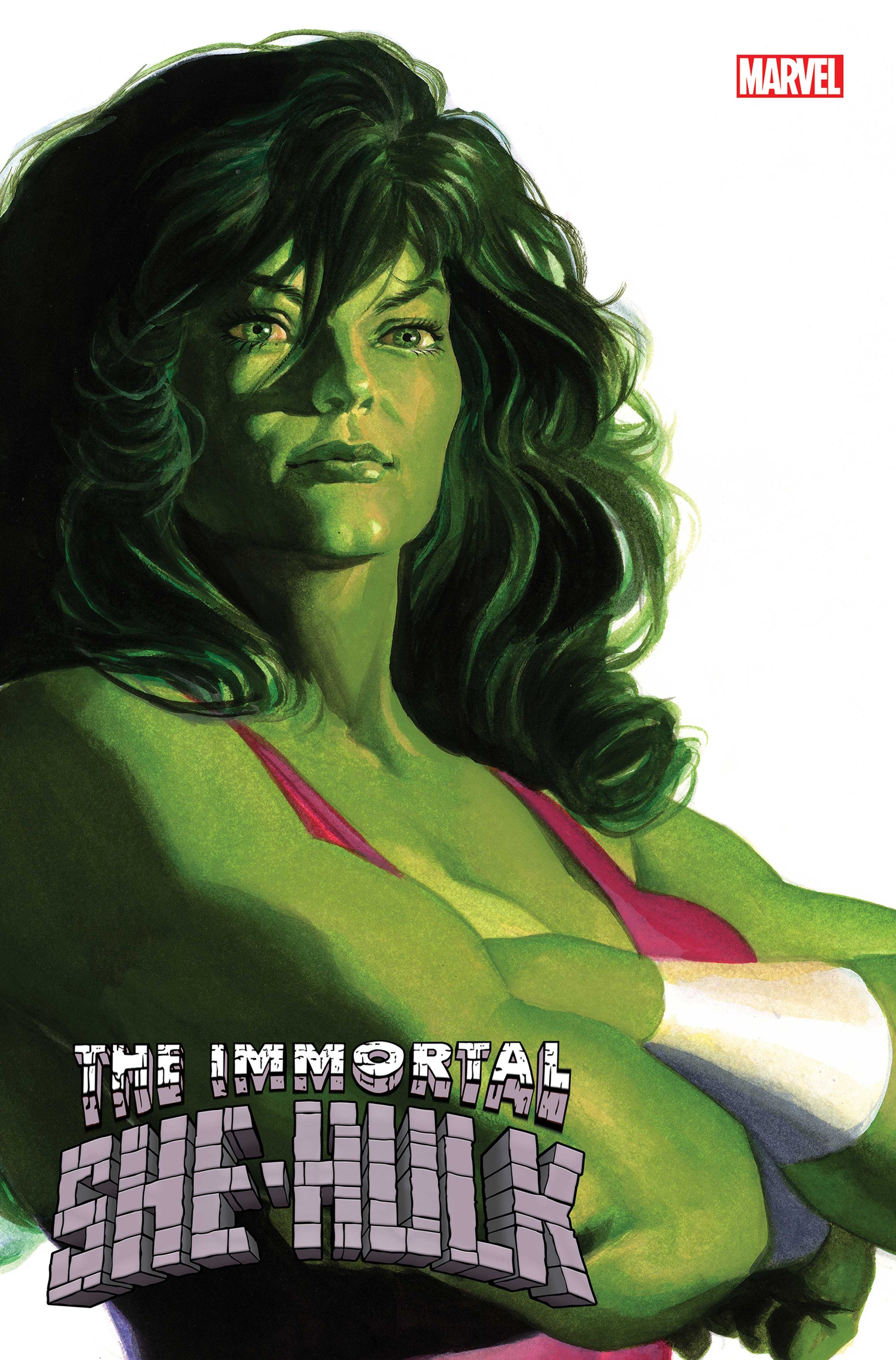 IMMORTAL SHE-HULK #1 ALEX ROSS SHE-HULK TIMELESS VIRGIN VARIANT 2020 She-Hulk MARVEL COMICS   