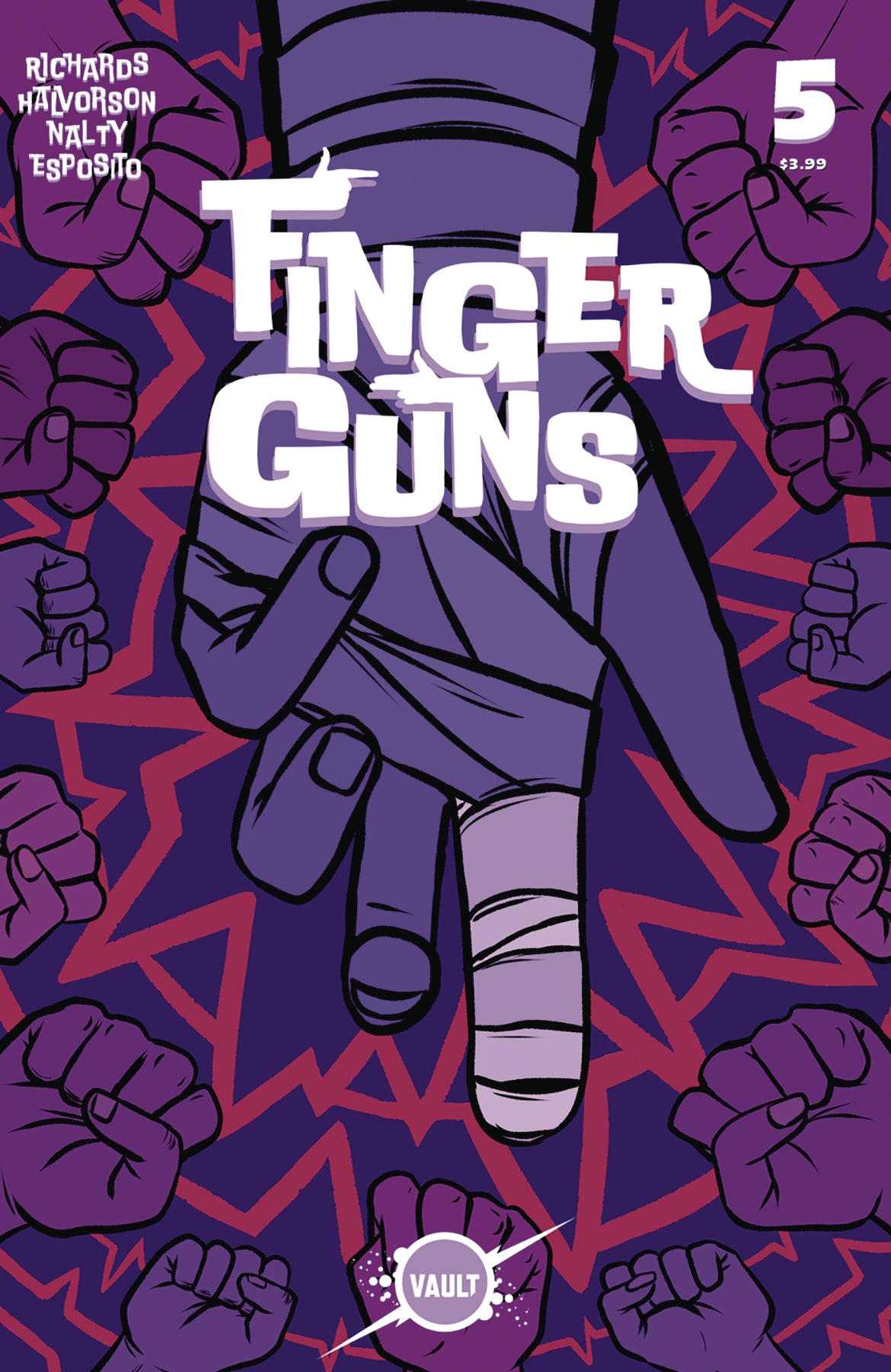 FINGER GUNS #5 2020  VAULT COMICS   