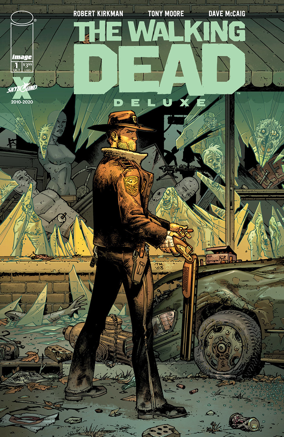 WALKING DEAD DLX #1 CVR B MOORE & MCCAIG (MR) 2020 Walking Dead IMAGE COMICS   