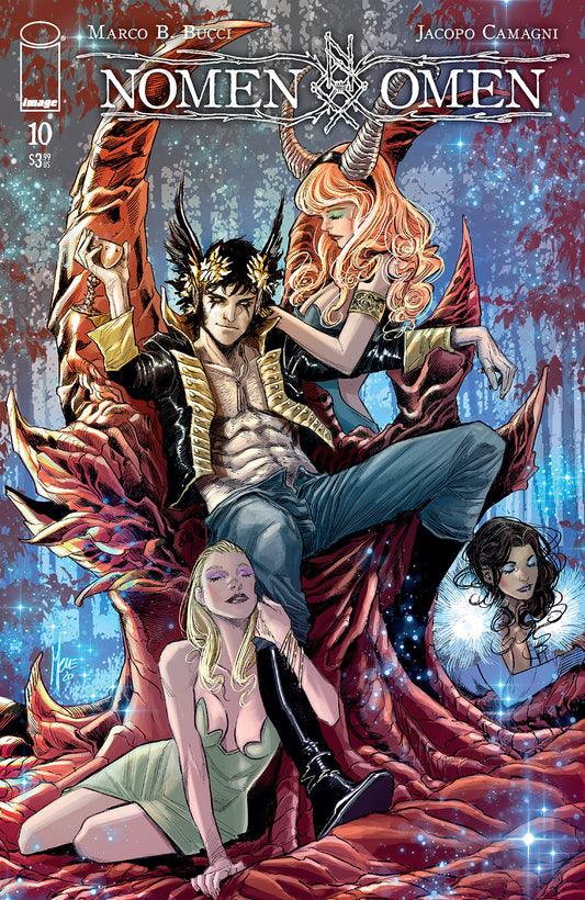 NOMEN OMEN #10 (OF 15) CVR B CHECCHETTO (MR) 2020 comic IMAGE COMICS   