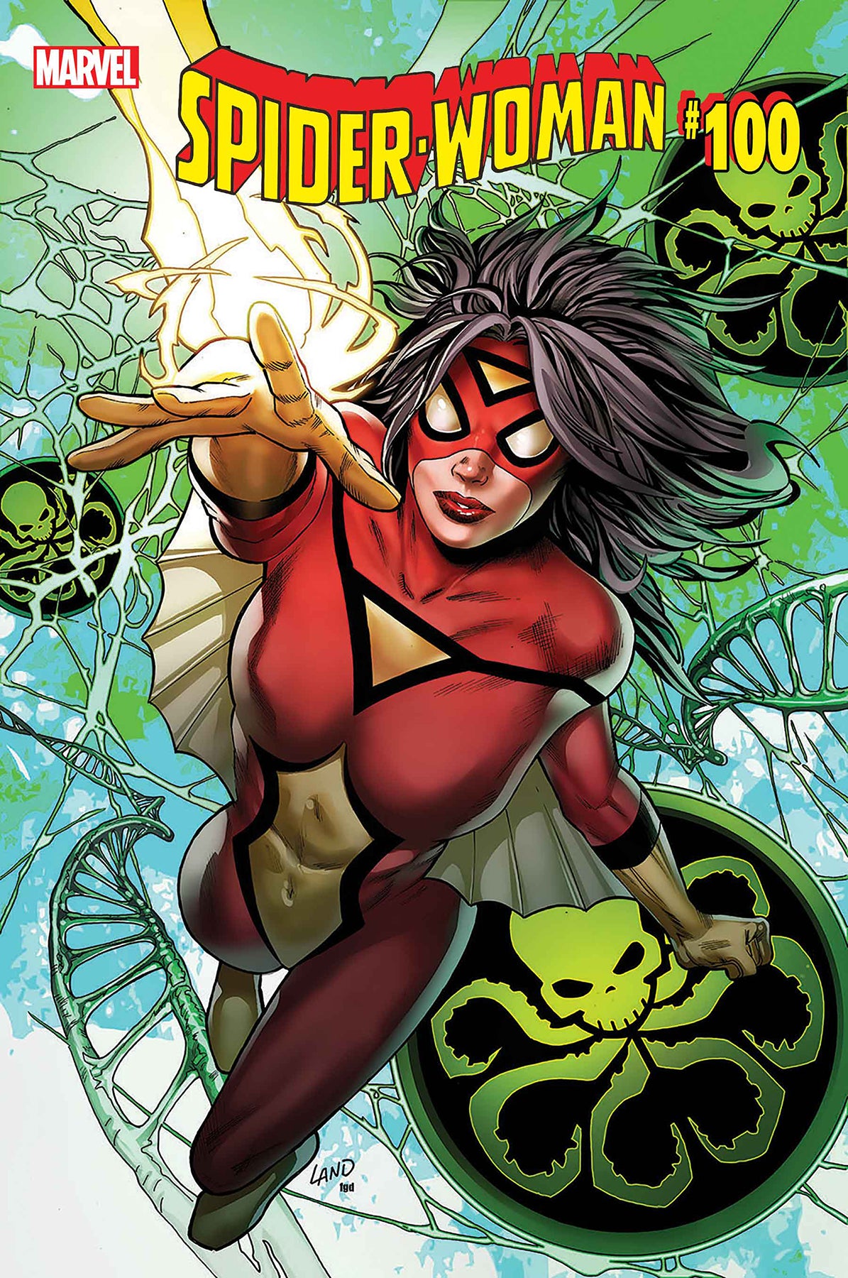 SPIDER-WOMAN #5 GREG LAND VARIANT 2020 Spider-Woman MARVEL COMICS   