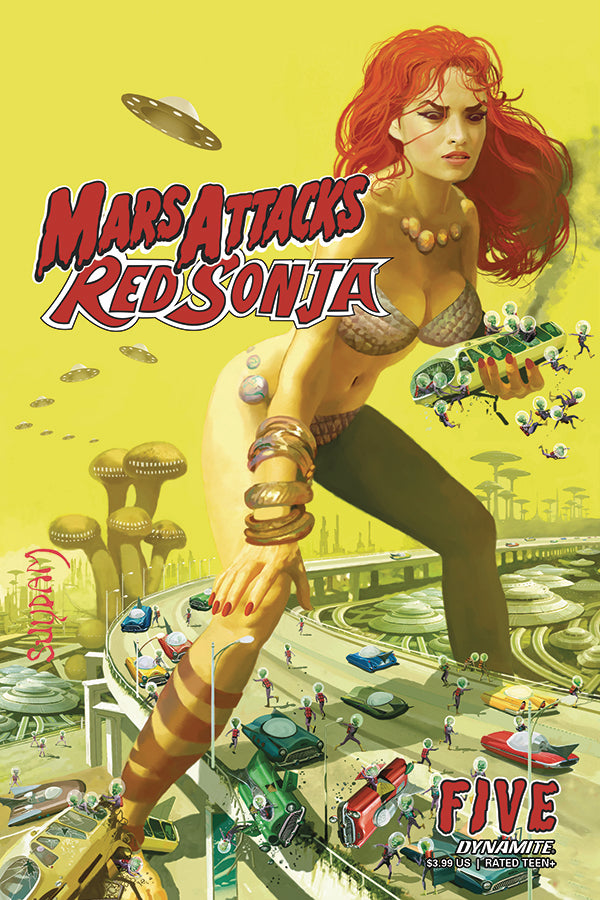 MARS ATTACKS RED SONJA #5 CVR A SUYDAM 2020 Red Sonja DYNAMITE   