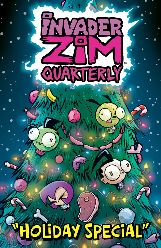 INVADER ZIM QUARTERLY HOLIDAY SPECIAL #1 CVR B WUCINICH 2020 Invader Zim ONI PRESS INC.   