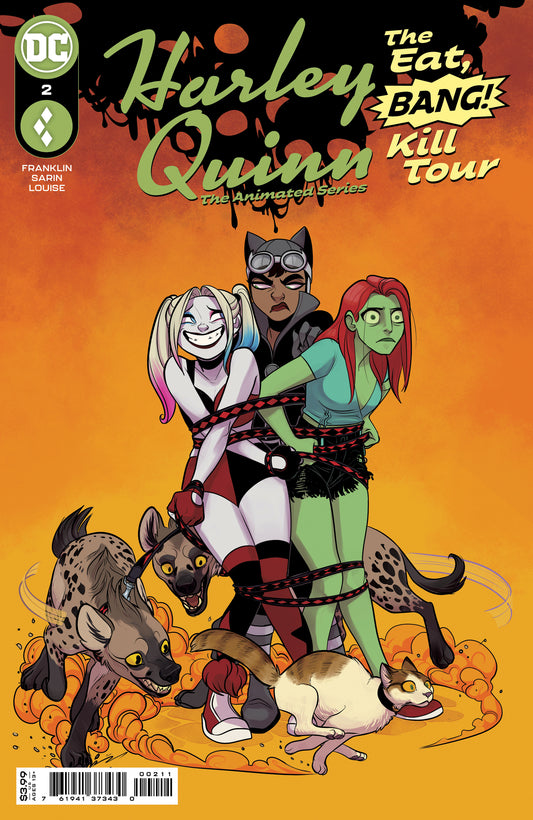 HARLEY QUINN THE ANIMATED SERIES THE EAT BANG KILL TOUR #2 (OF 6) CVR A MAX SARIN 2021 Harley Quinn DC COMICS