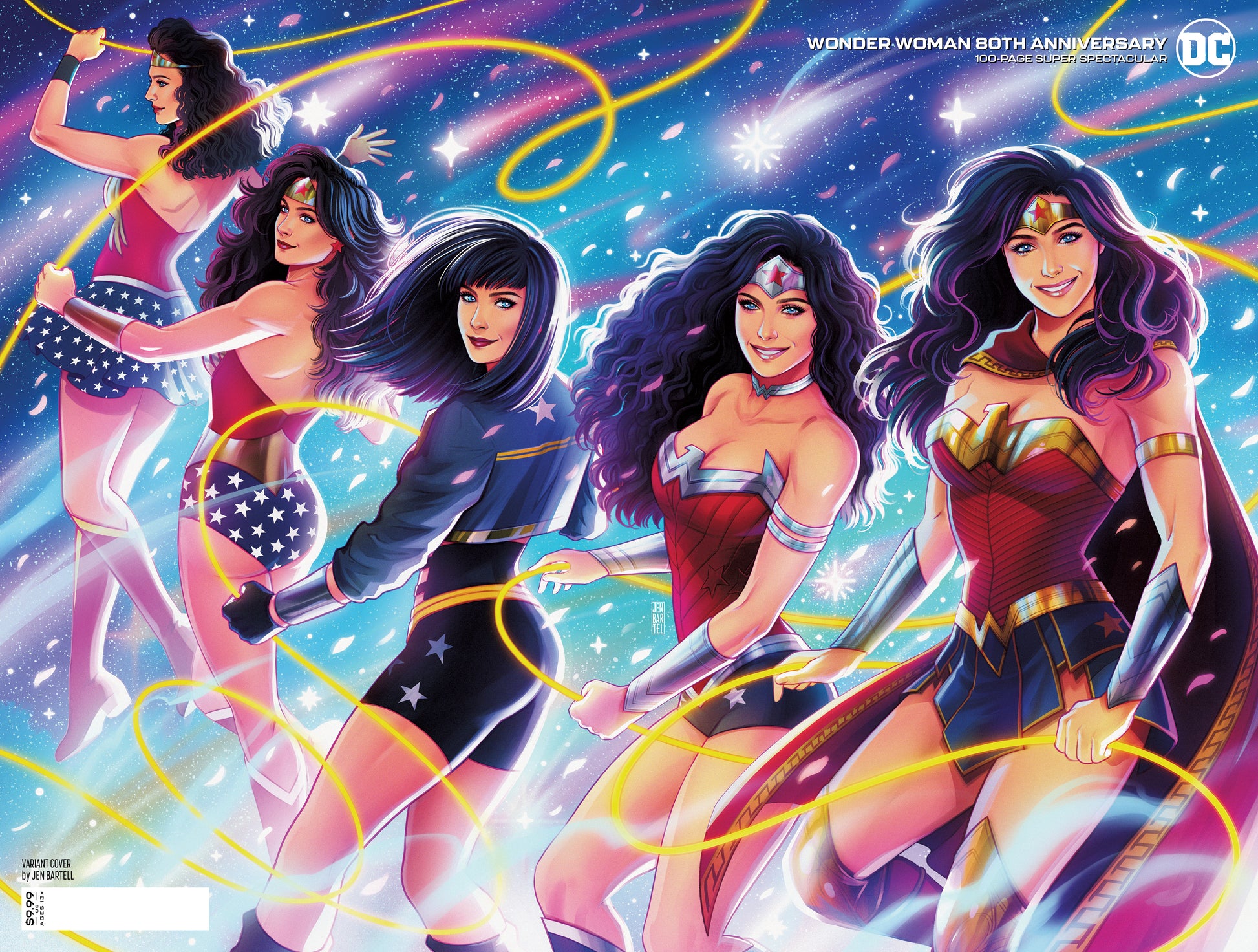 WONDER WOMAN 80TH ANNIVERSARY 100-PAGE SUPER SPECTACULAR #1 (ONE SHOT) CVR E JEN BARTEL COSTUME CELE 2021 Wonder Woman DC COMICS   