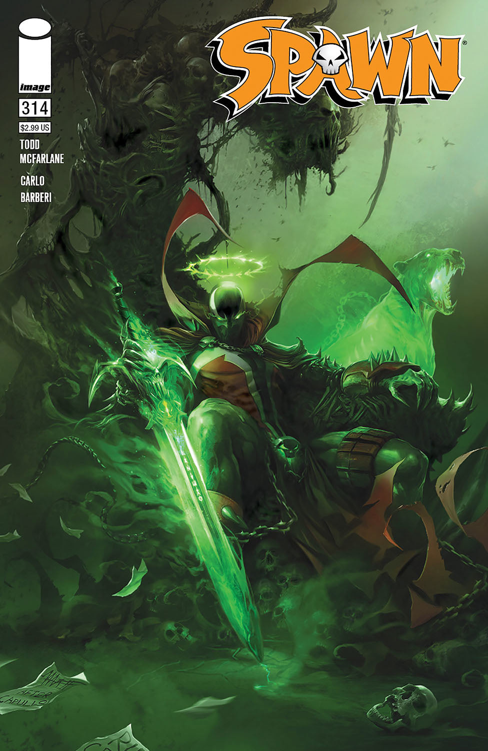 SPAWN #314 CVR A MCFARLANE 2021 Spawn IMAGE COMICS   