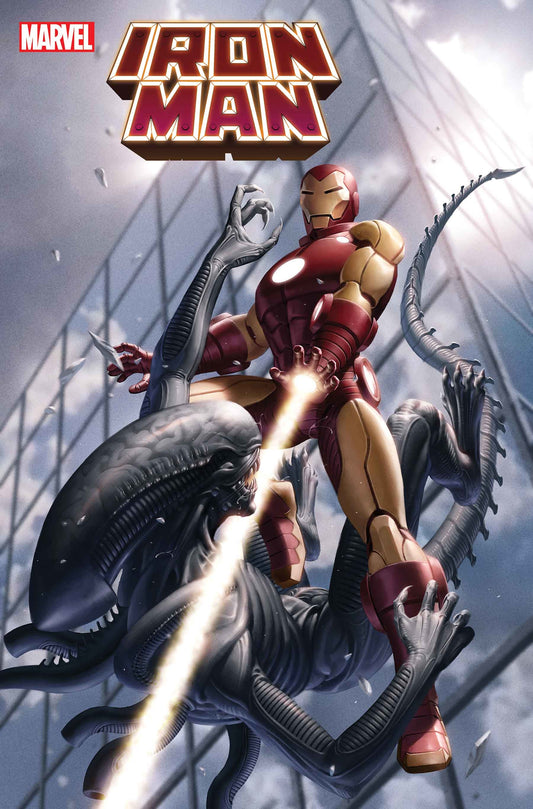 IRON MAN #5 YOON MARVEL VS ALIEN VARIANT 2021 Iron Man MARVEL COMICS