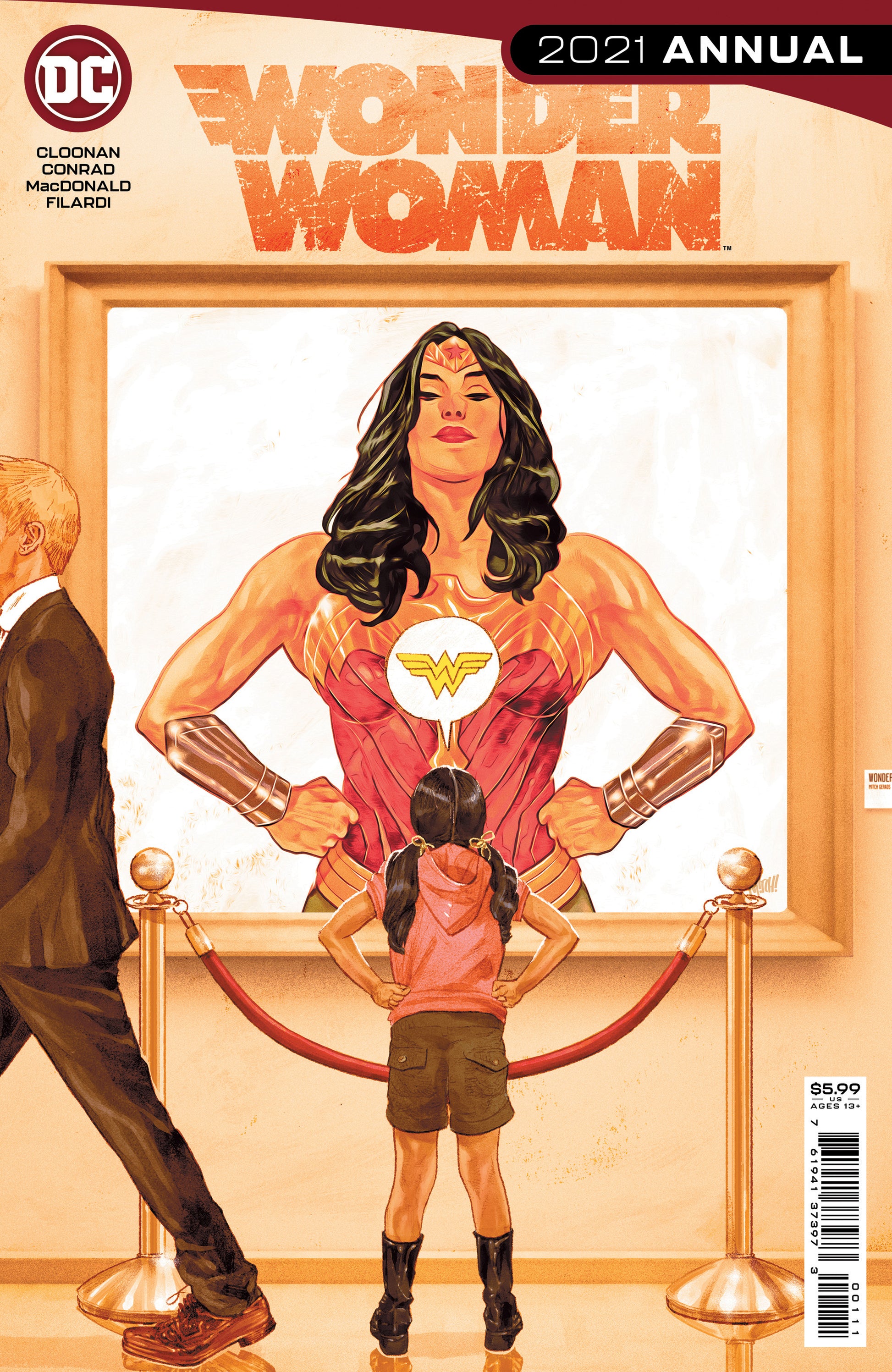 WONDER WOMAN 2021 ANNUAL #1 (ONE SHOT) CVR A MITCH GERADS 2021 Wonder Woman DC COMICS   