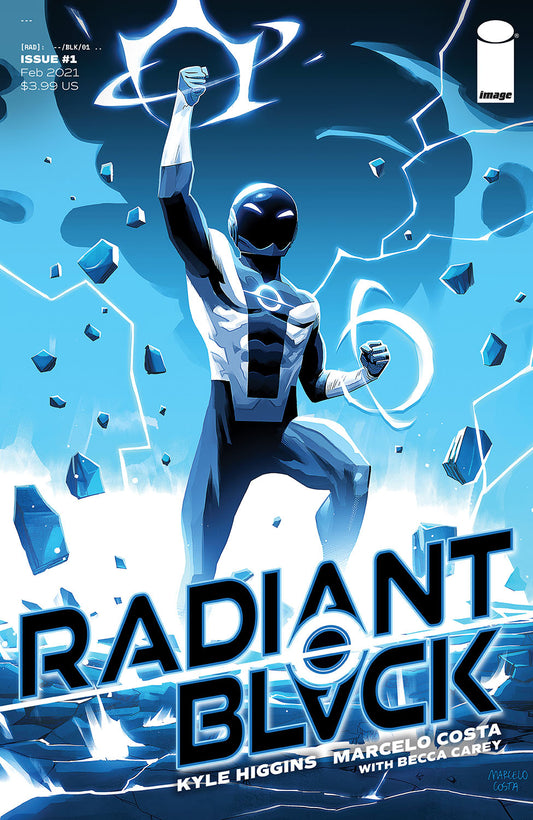 RADIANT BLACK #1 CVR D 1:10 COSTA VARIANT 2021 comic book IMAGE COMICS   