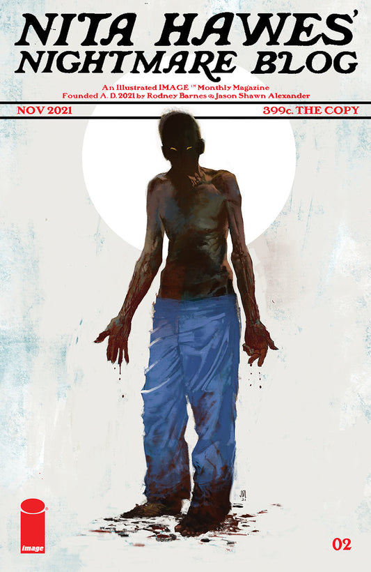 NITA HAWES NIGHTMARE BLOG #2 CVR B ALEXANDER (MR) 2021 comic book IMAGE COMICS   