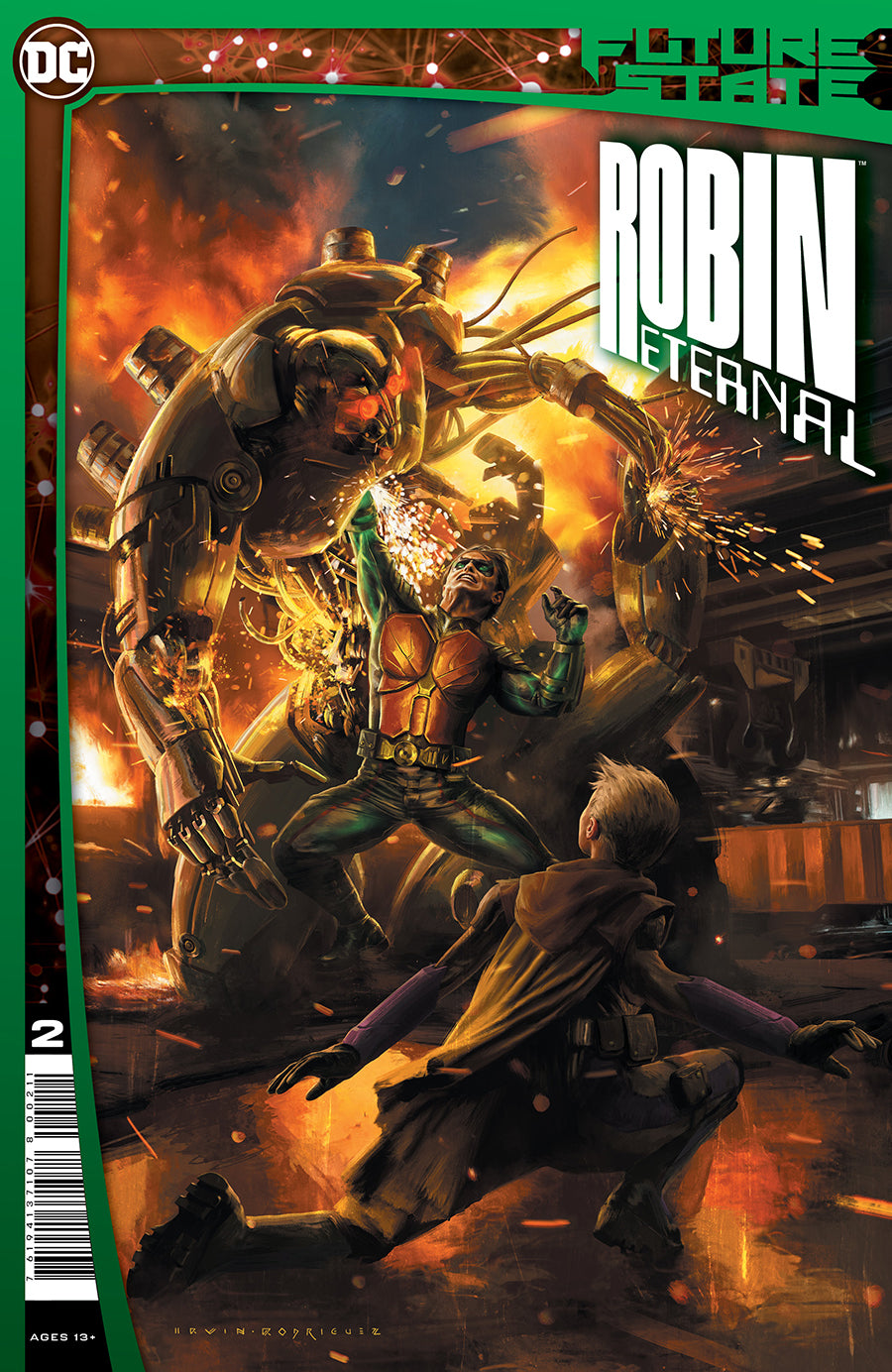 FUTURE STATE ROBIN ETERNAL #2 (OF 2) CVR A EMANUELA LUPACCHINO & IRVIN RODRIGUEZ 2021 Robin DC COMICS   