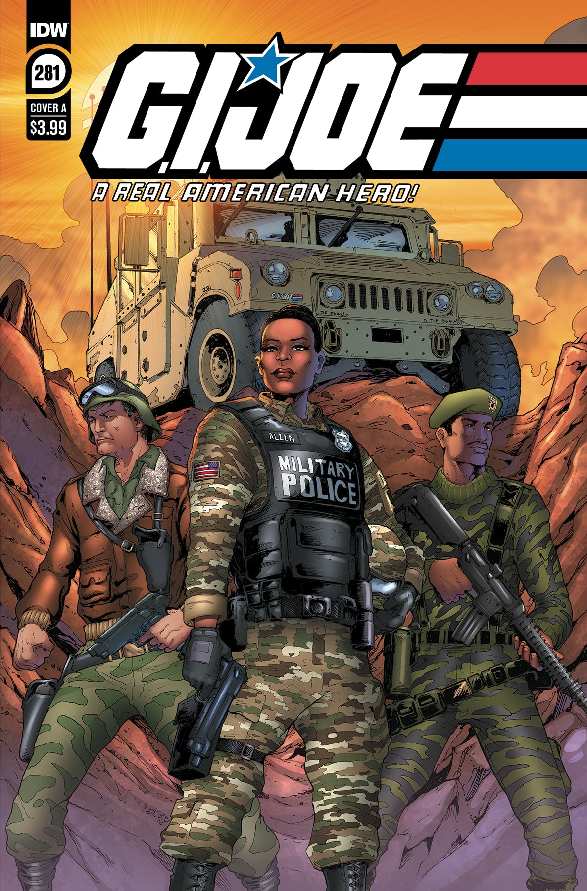 GI JOE A REAL AMERICAN HERO #281 CVR A ANDREW GRIFFITH 2021 GI Joe IDW PUBLISHING