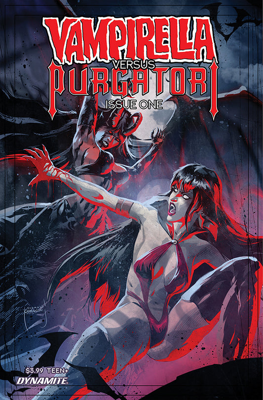 VAMPIRELLA VS PURGATORI #1 CVR D KUDRANSKI 2021 Vampirella DYNAMITE   