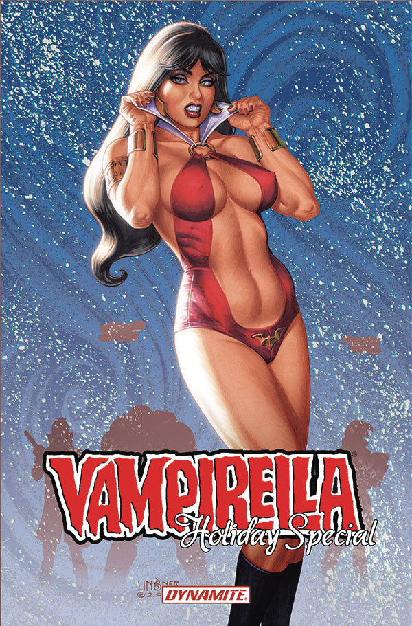 VAMPIRELLA 2021 HOLIDAY SP CVR A LINSNER 2021 Vampirella DYNAMITE   