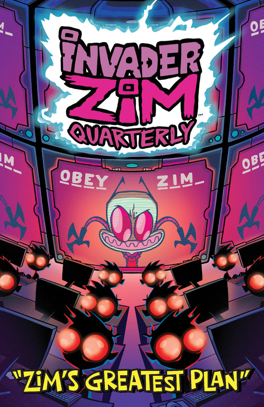 INVADER ZIM QUARTERLY ZIMS GREATEST PLAN #1 CVR A STRESING 2021 Invader Zim ONI PRESS INC.   