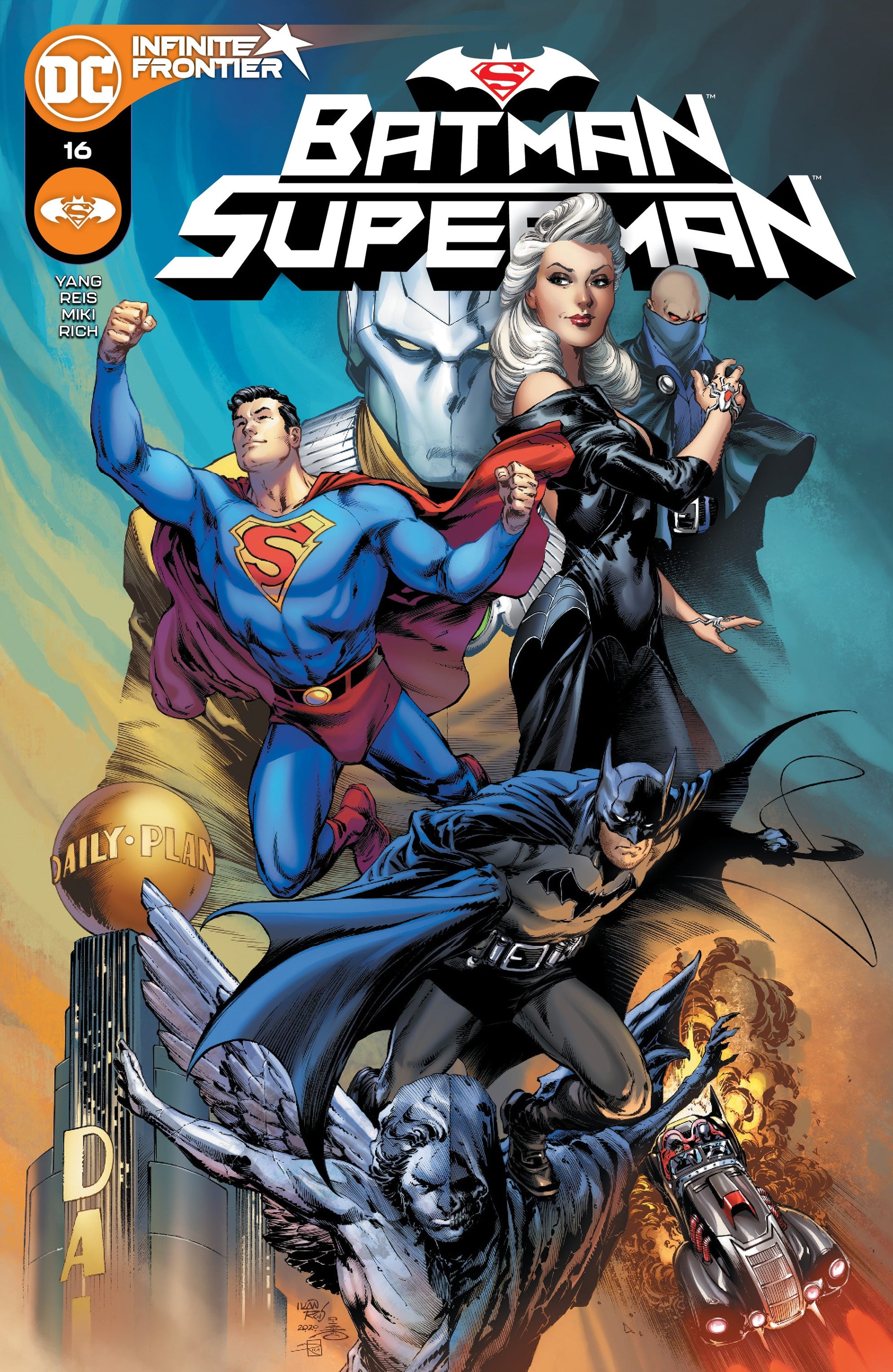 BATMAN SUPERMAN #16 CVR A IVAN REIS & DANNY MIKI 2021 (1ST APP SPIDER LADY & DR ATOM) Batman DC COMICS   