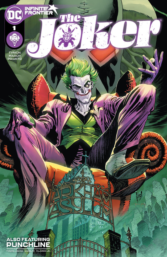 JOKER #1 CVR A GUILLEM MARCH 2021 Joker DC COMICS   