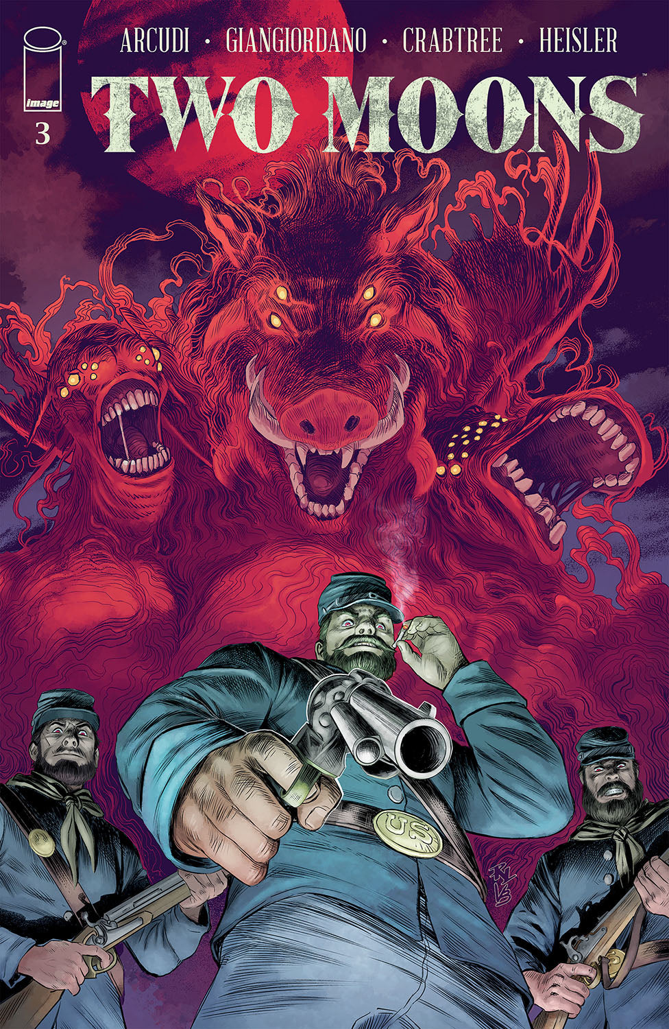 TWO MOONS #3 CVR B LATINA & BIANCONI (MR) 2021 Two Moons IMAGE COMICS   