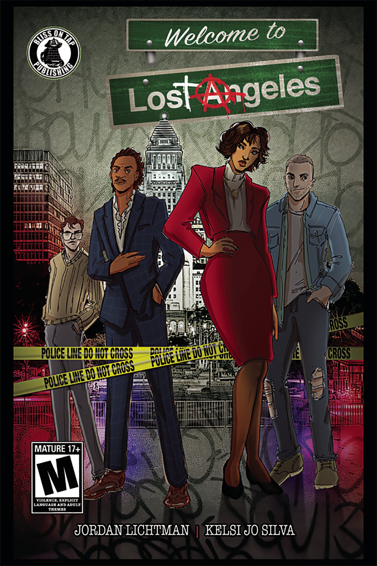 LOST ANGELES #1 (MR) 2021 comic book BLISS ON TAP