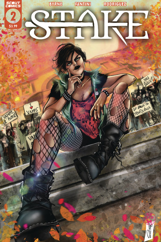 STAKE #2 CVR A FANTINI 2021 comic book SCOUT COMICS   