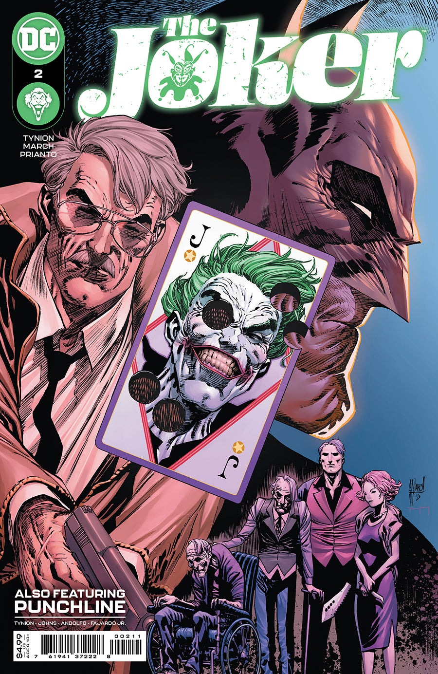 JOKER #2 CVR A GUILLEM MARCH 2021 (1ST APP VENGEANCE) Joker DC COMICS   