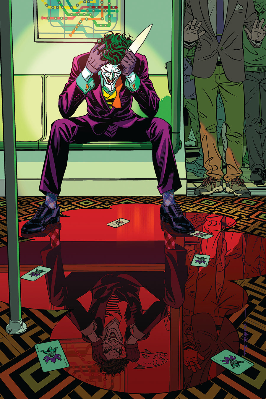 JOKER #2 CVR C BRIAN STELFREEZE VARIANT 2021 (1ST APP VENGEANCE) Joker DC COMICS   