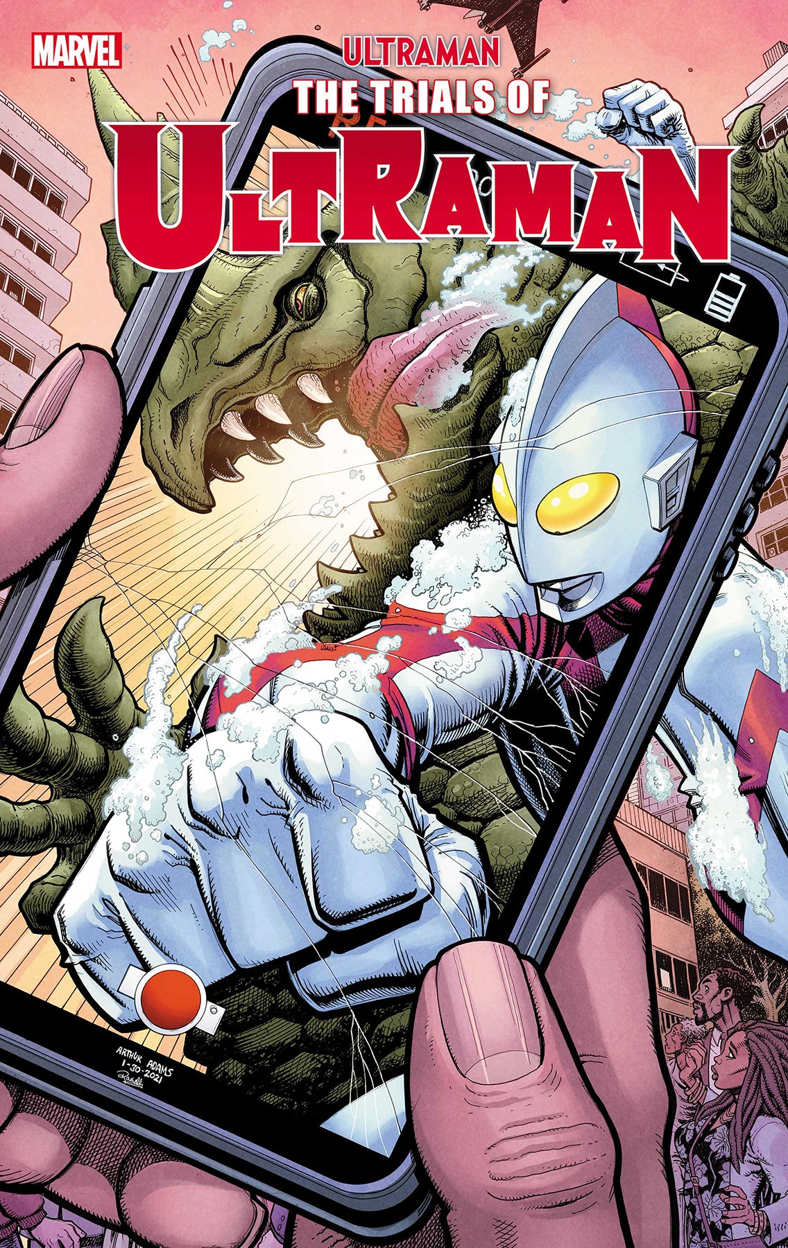 TRIALS OF ULTRAMAN #3 (OF 5) 2021 Ultraman MARVEL COMICS   