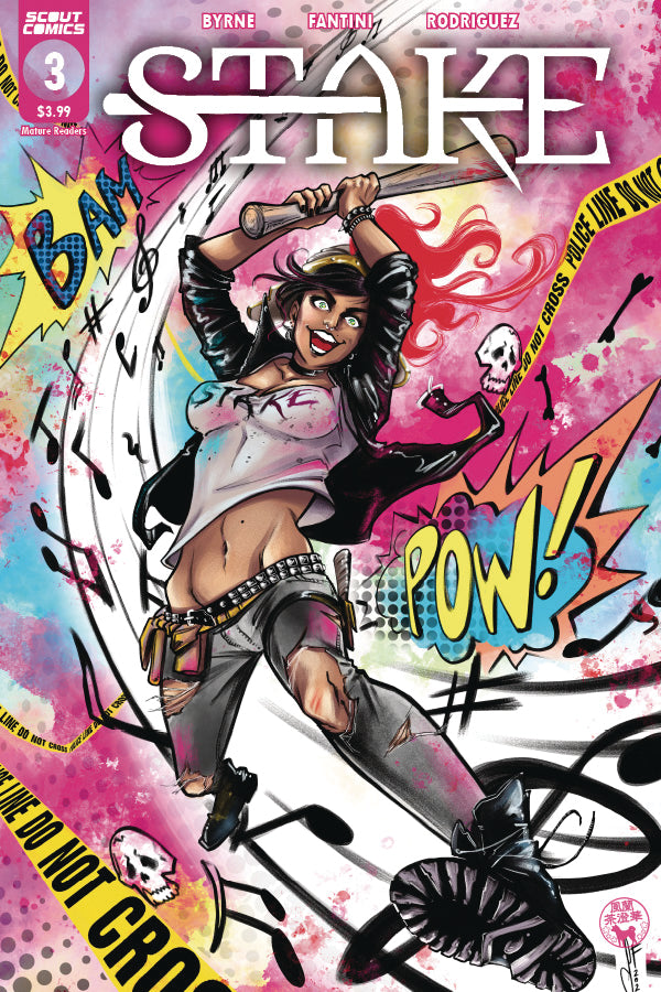 STAKE #3 CVR A FANTINI (MR) 2021 comic book SCOUT COMICS   