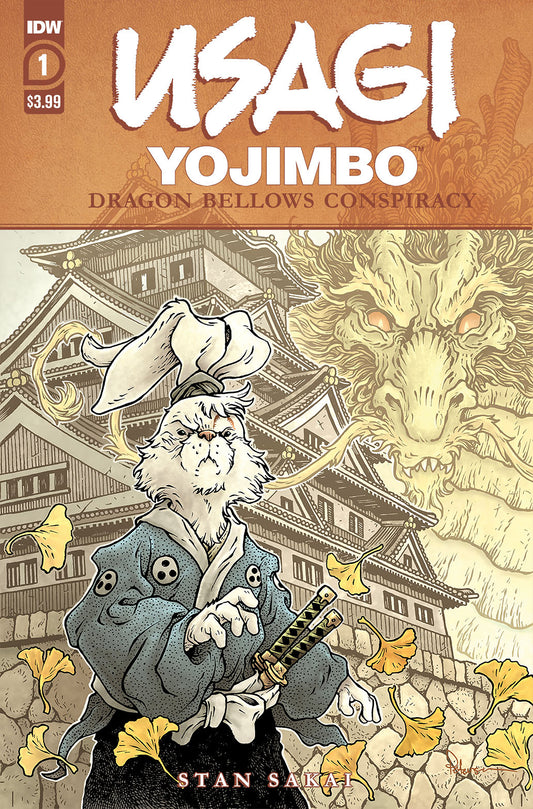 USAGI YOJIMBO DRAGON BELLOW CONSPIRACY #1 (OF 6) 2021 Usagi Yokimbo IDW PUBLISHING   