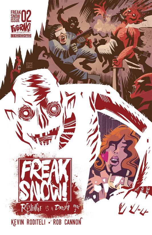FREAK SNOW #2 CVR A SANTOS (MR) 2021 comic book BEHEMOTH COMICS   