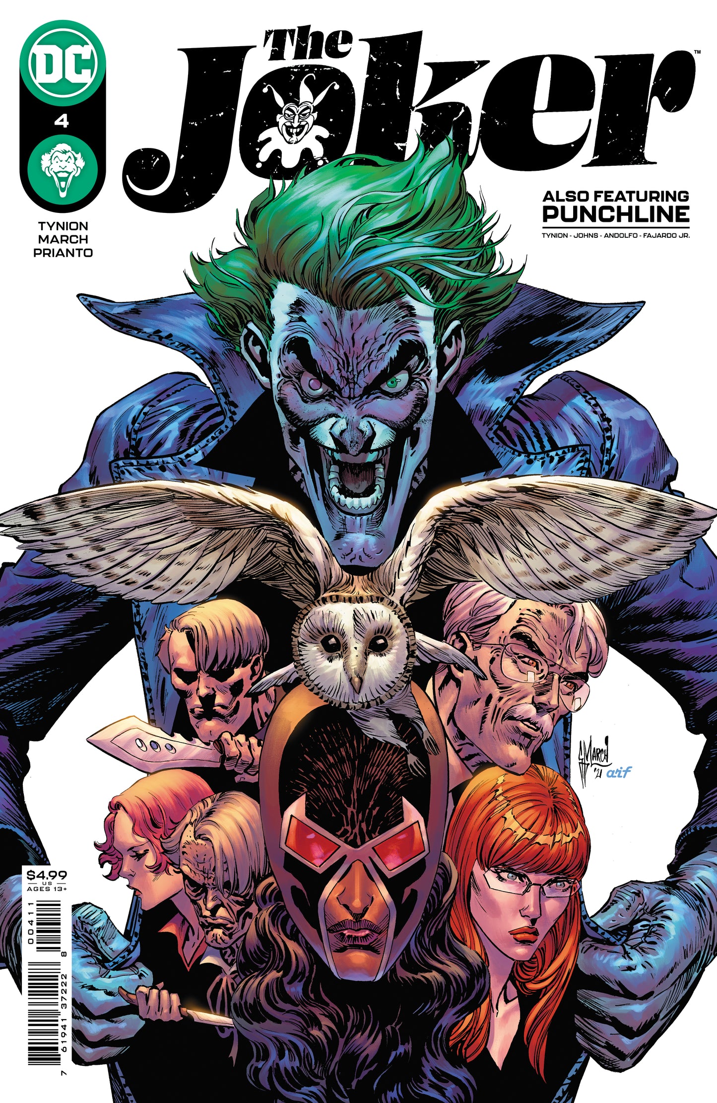 JOKER #4 CVR A GUILLEM MARCH 2021 Joker DC COMICS   