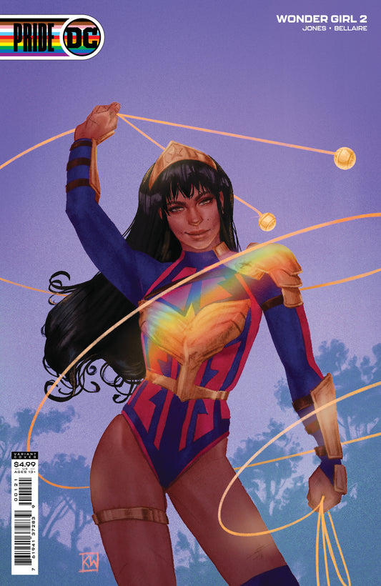 WONDER GIRL #2 CVR C KEVIN WADA PRIDE MONTH CARD STOCK VARIANT 2021 Wonder Girl DC COMICS   
