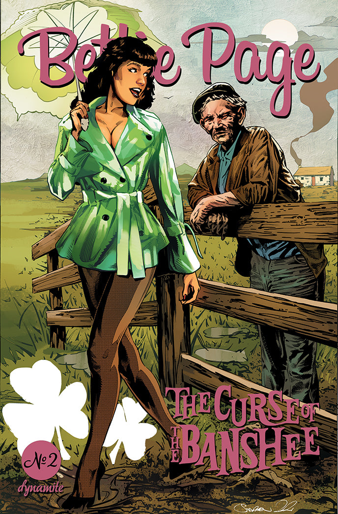 BETTIE PAGE & CURSE OF THE BANSHEE #2 CVR C MOONEY 2021 Bettie Page DYNAMITE   