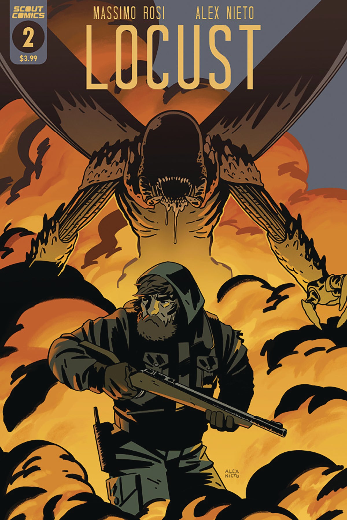 LOCUST #2 (OF 8) 2021 comic book SCOUT COMICS