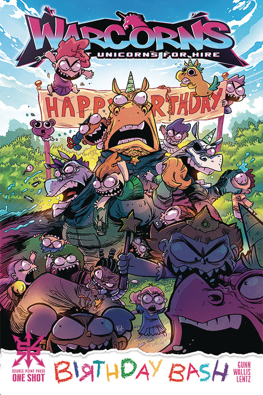 WARCORNS BIRTHDAY BASH ONESHOT #1 CVR A WALLIS (MR) 2021 Warcorns SOURCE POINT PRESS