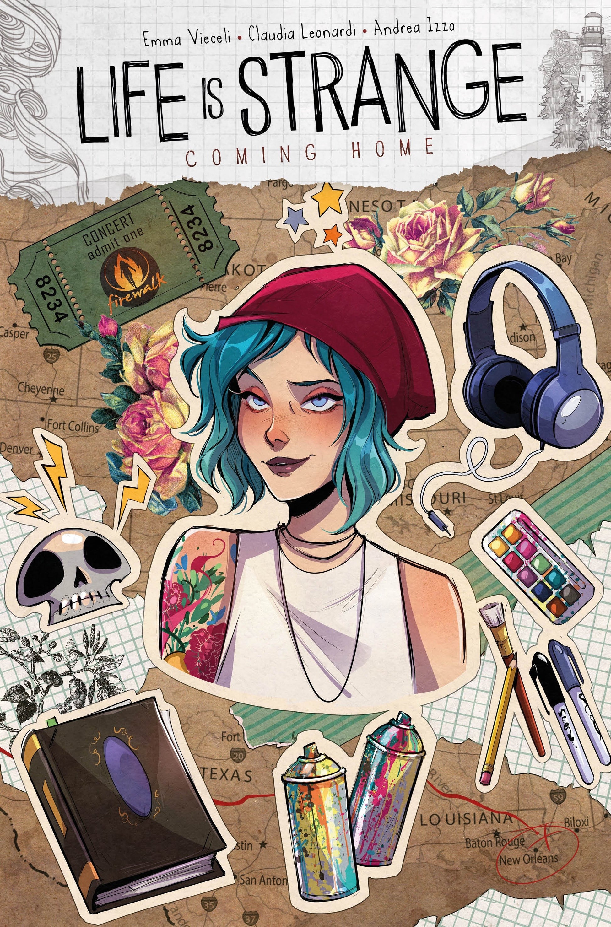 LIFE IS STRANGE COMING HOME #1 CVR D LUSKY 2021 Life is Strange TITAN COMICS   