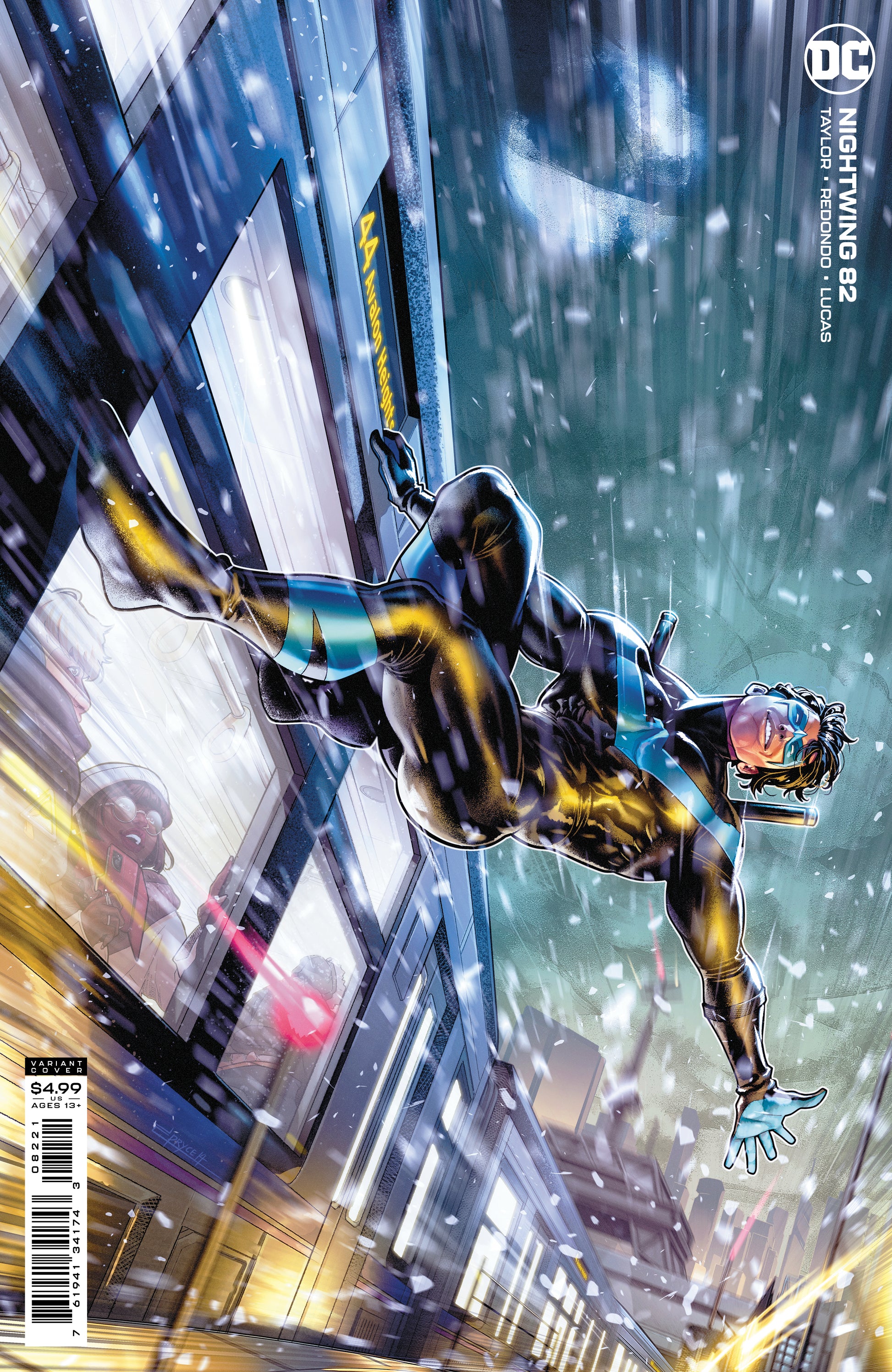 NIGHTWING #82 CVR B JAMAL CAMPBELL CARD STOCK VARIANT 2021 Nightwing DC COMICS
