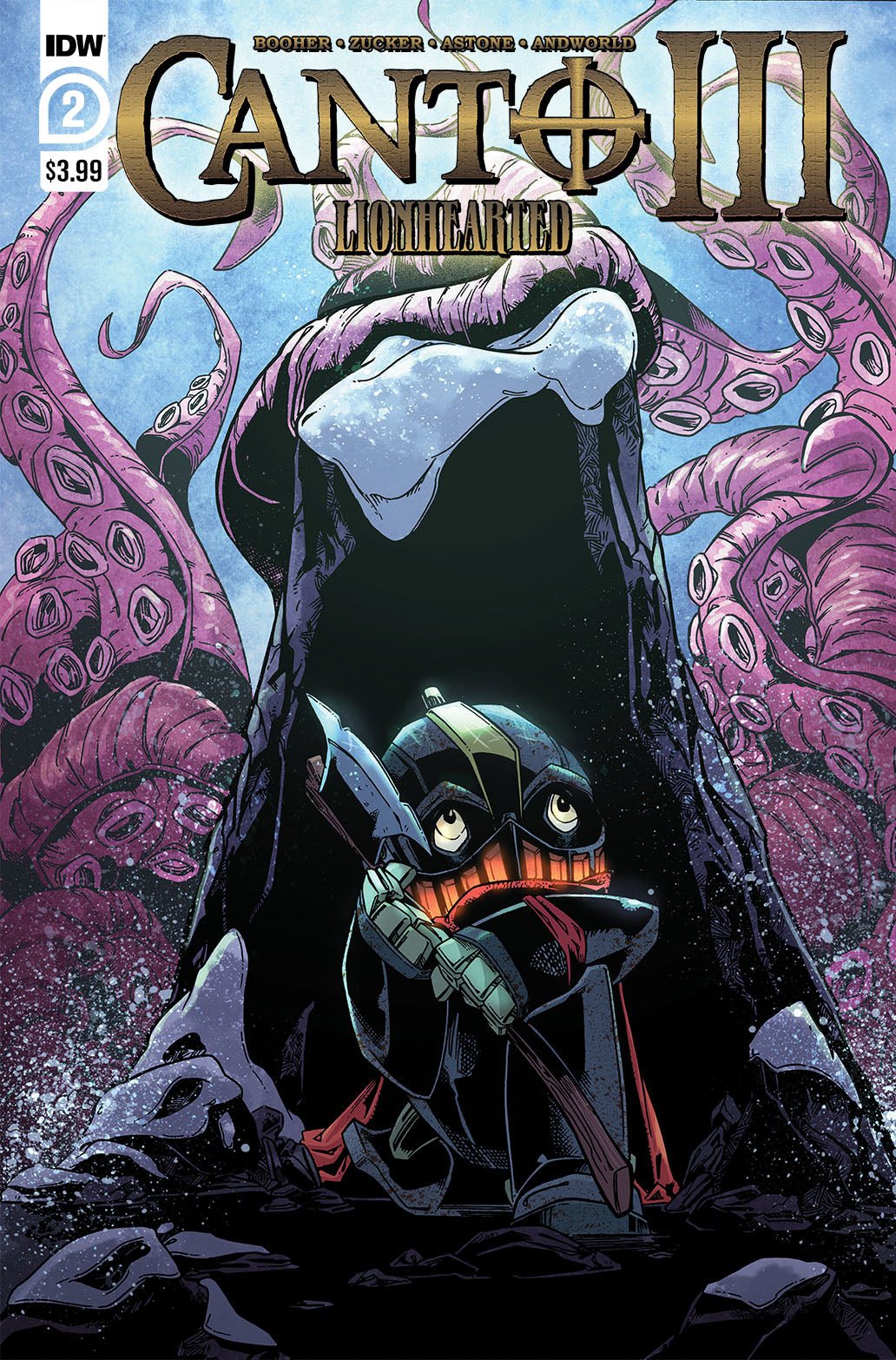 CANTO III LIONHEARTED #2 (OF 6) CVR A ZUCKER 2021 Canto IDW PUBLISHING   