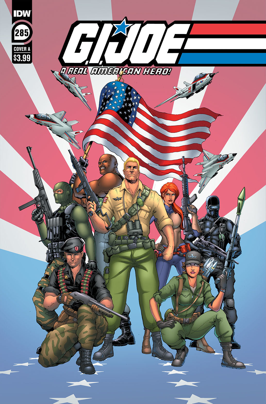 GI JOE A REAL AMERICAN HERO #285 CVR A GRIFFITH 2021 GI Joe IDW PUBLISHING   