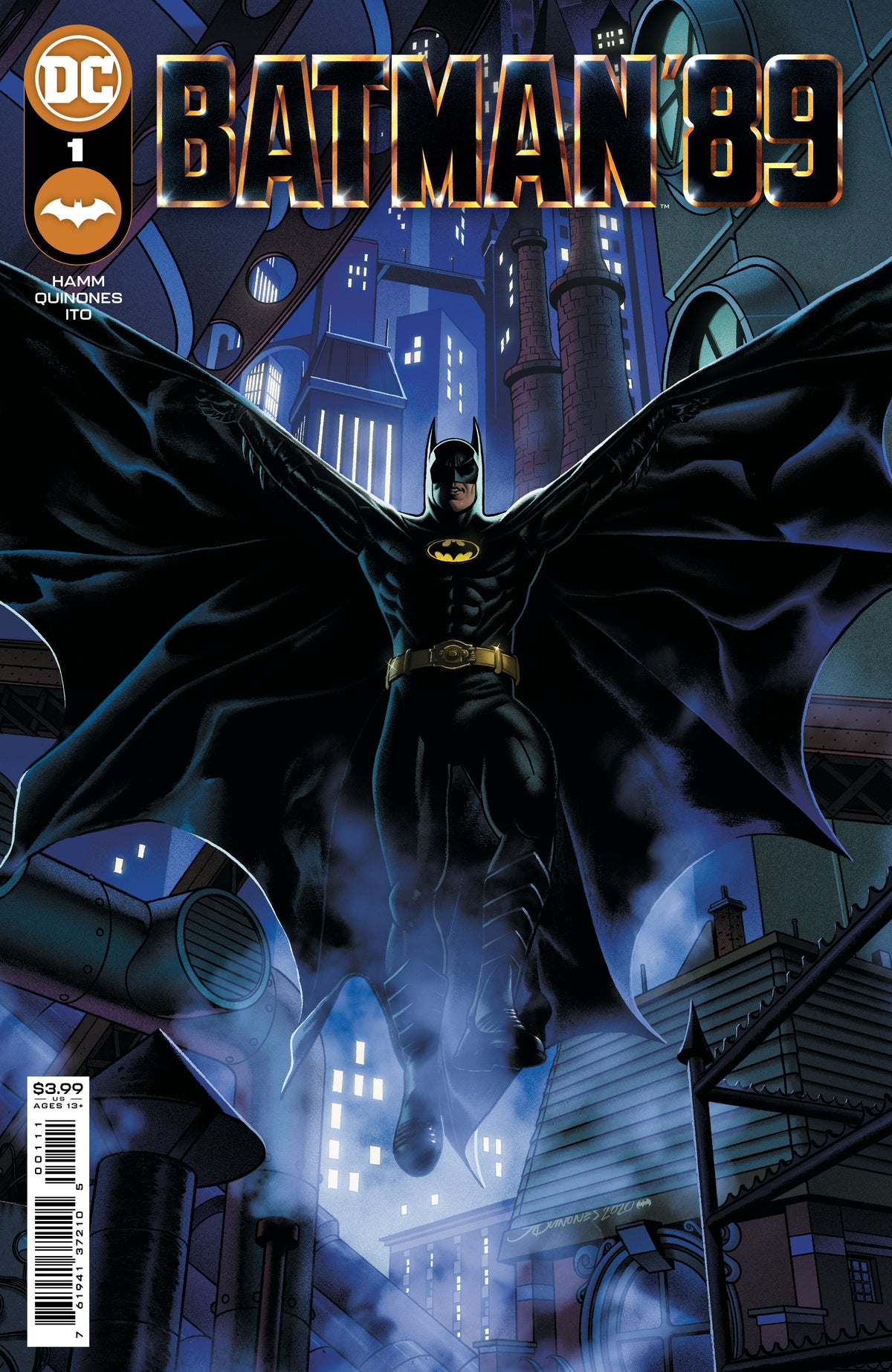 BATMAN 89 #1 (OF 6) CVR A JOE QUINONES 2021 – Sanctum Sanctorum  display picture 1