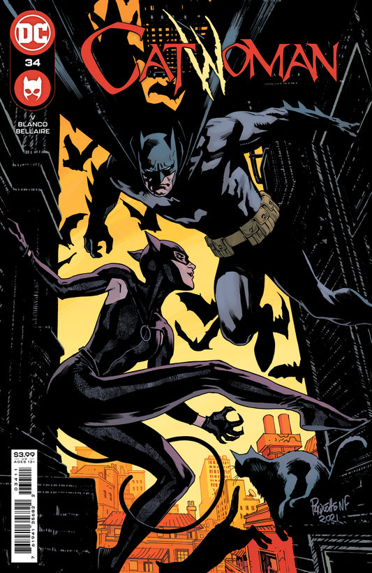 CATWOMAN #34 CVR A YANICK PAQUETTE 2021 Catwoman DC COMICS