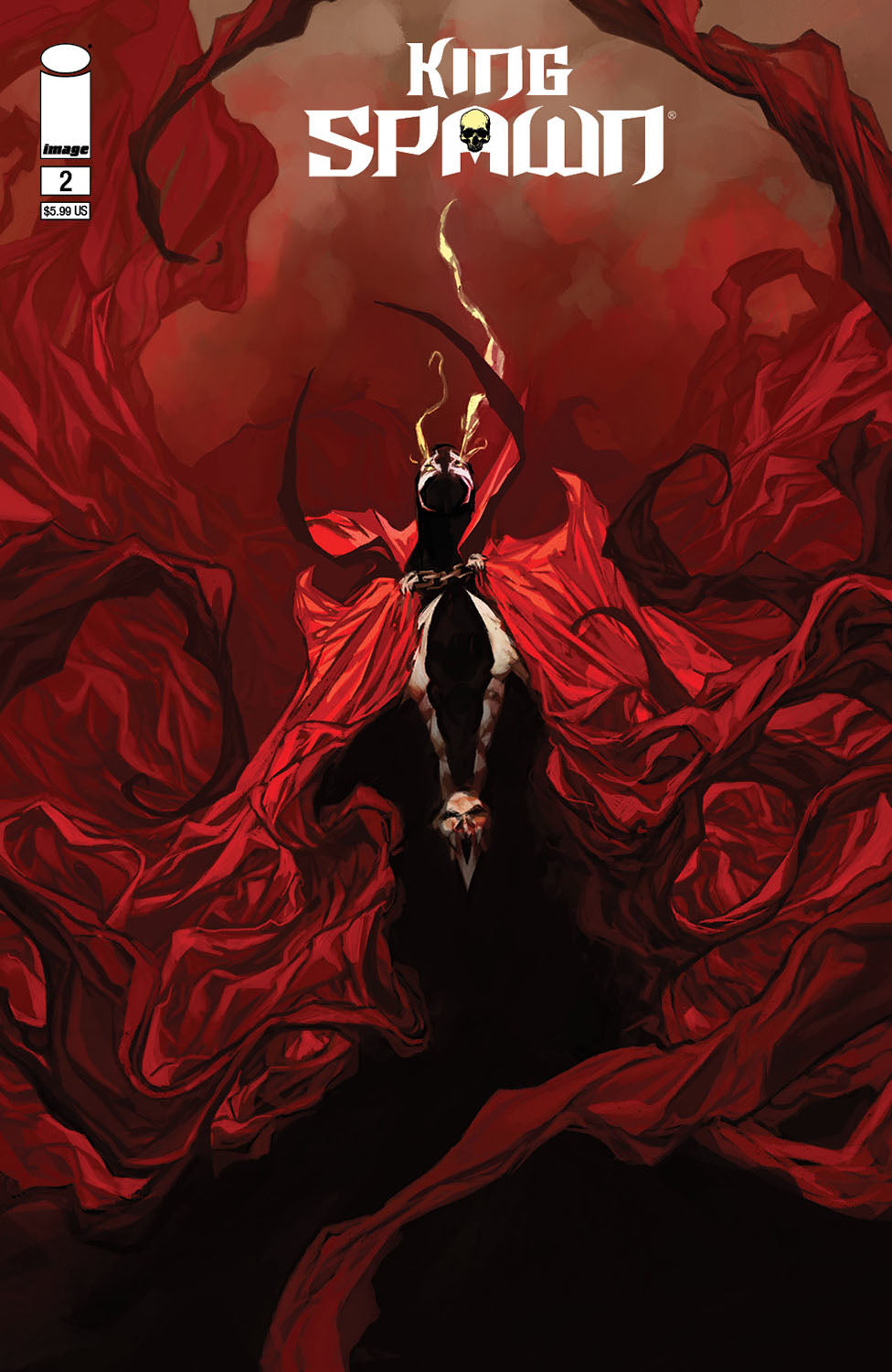 KING SPAWN #2 CVR A AGUILLO 2021 Spawn IMAGE COMICS