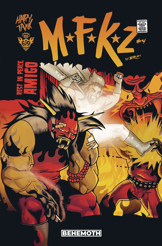 MFKZ #4 CVR A RUN (MR) 2021 comic book BEHEMOTH COMICS   