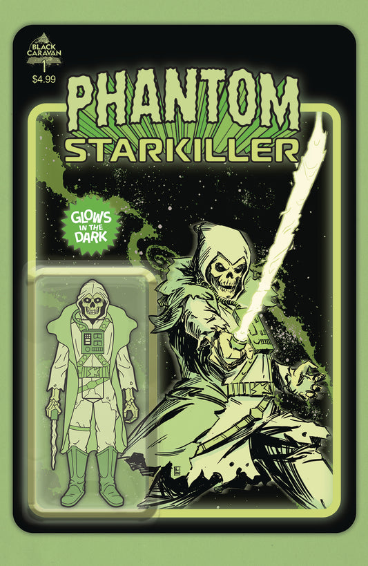 PHANTOM STARKILLER #1 4TH PRINT GLOW IN THE DARK VARIANT 2021 Phantom Starkiller SCOUT COMICS   