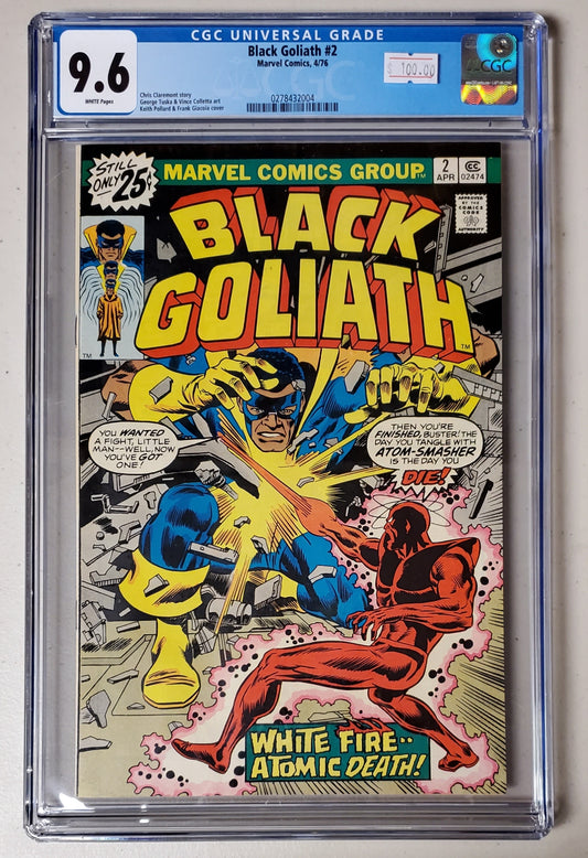 9.6 CGC Black Goliath #2 1976 [0278432004]