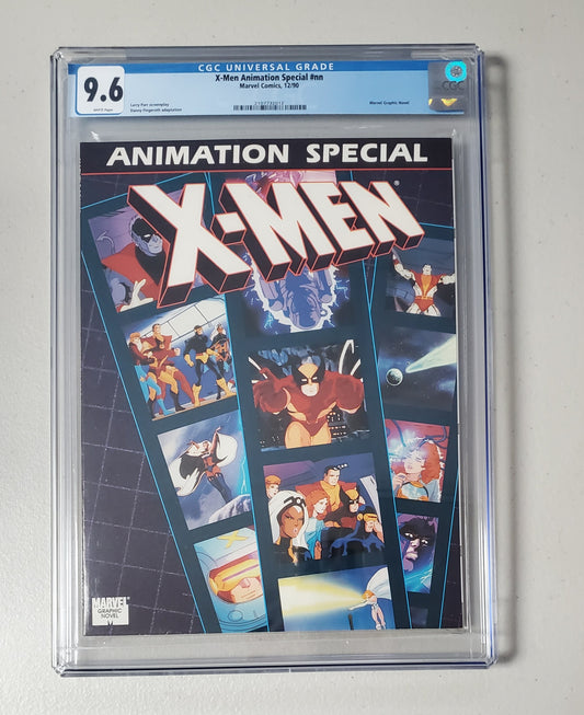 9.6 CGC X-MEN ANIMATION SPECIAL 1990