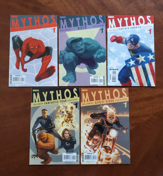 MYTHOS #1 5 ISSUE ONE SHOTS 2007